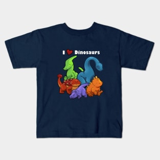 I ♥ Dinosaurs Kids T-Shirt